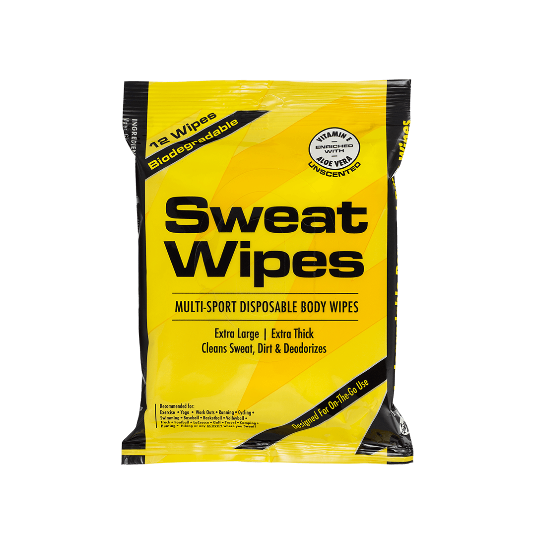 Biodegradable Sweat Wipes (Unscented) SweatZone 